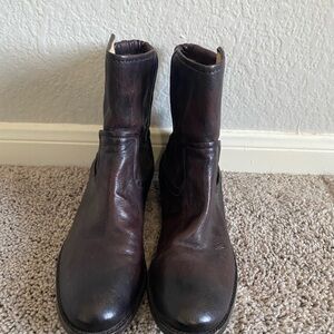 FRYE Brown Leather Boots Size 8.5